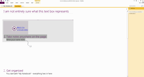 There are two more options under the "Get organized"(sic) text, which you can find by using the white-on-white scrollbar on almost the right hand side of the window.