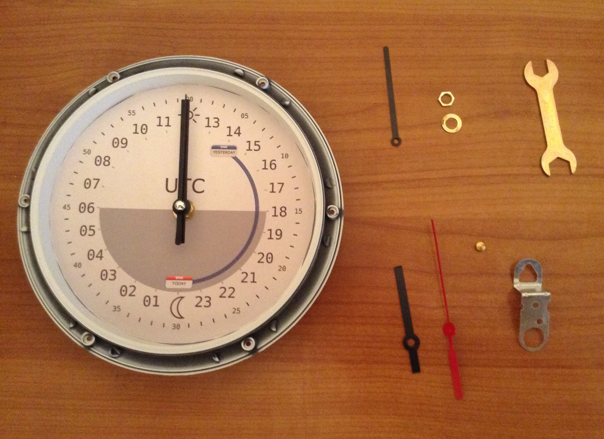 7: New dials and hands