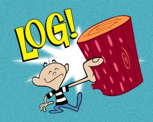 log